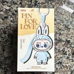 The Monsters Pin for Love Keychain
